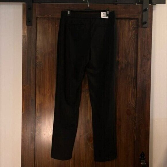 Alfani Petite Modern Straight-Leg Black Comfortable Dress Pants NWT - Picture 4 of 5